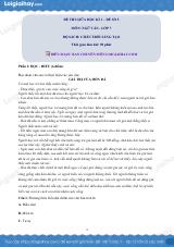 Đề thi giữa kì 1 Văn 7 Chân trời sáng tạo - Đề số 5
